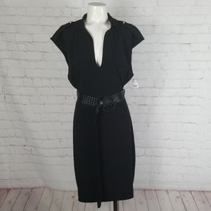 Janette Plus Black Dress